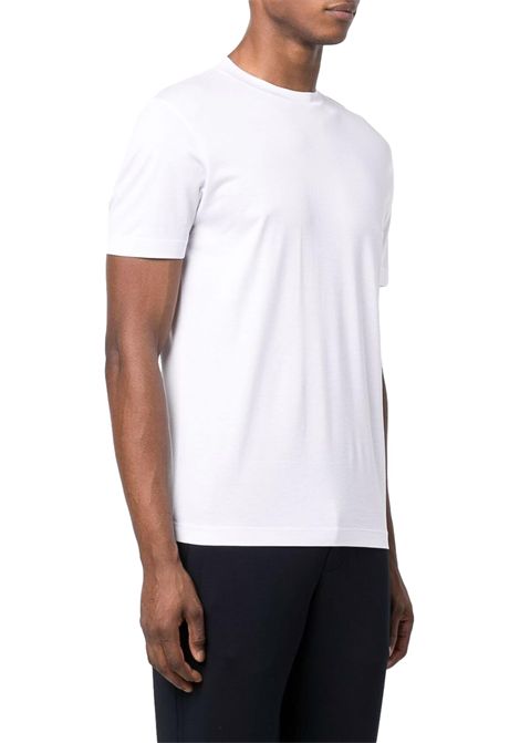 T-shirt a maniche corte con patch con logo EMPORIO ARMANI | T-shirt | 8N1TE8 1JUVZ0100